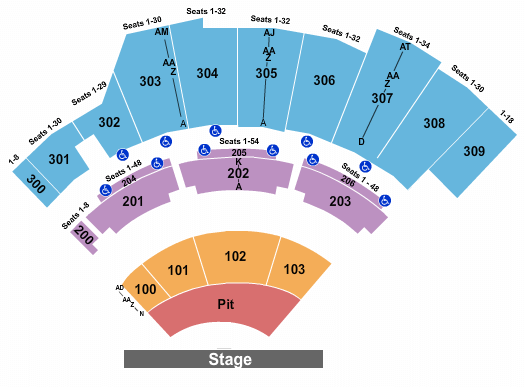 The Wharf Amphitheatre Keith Urban Seating Chart